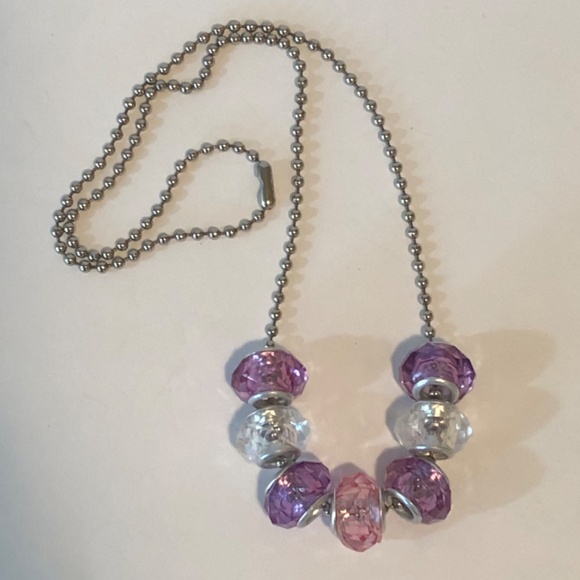 Pandora Pink Leather Bracelet & Jewelry Bundle - Picture 11 of 12